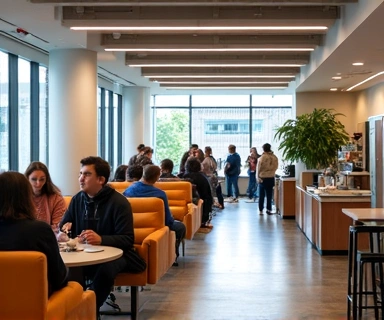 Espace détente pour étudiants